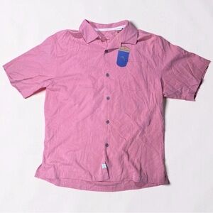 Tommy Bahama Casual Pink Button Down Shirt